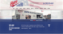 Desktop Screenshot of billsautoelectricandrepair.com